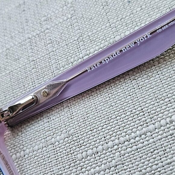 Kate Spade New York Women Glasses Frame Blue/Lilac Tone Glasses ADRIE BRO 140 - Picture 9 of 11